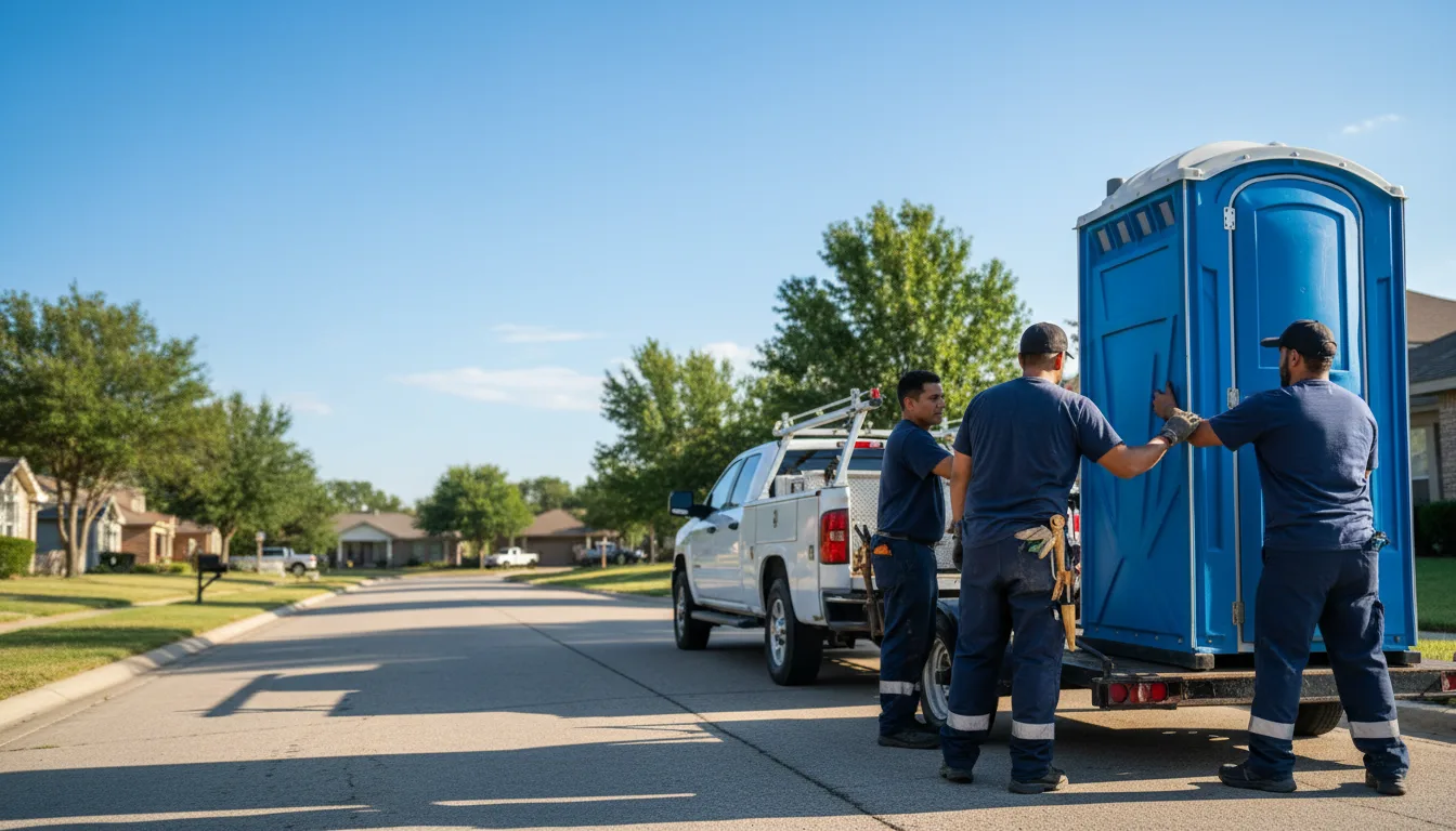 Portable Toilet Rental in Willow Springs, IL near me